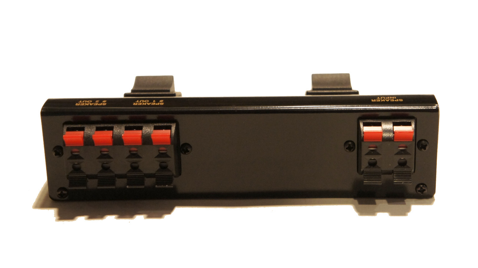 A/B A+B Switch 1 IN - 2 OUT 2 Way Stereo Receiver Speaker Set Selector