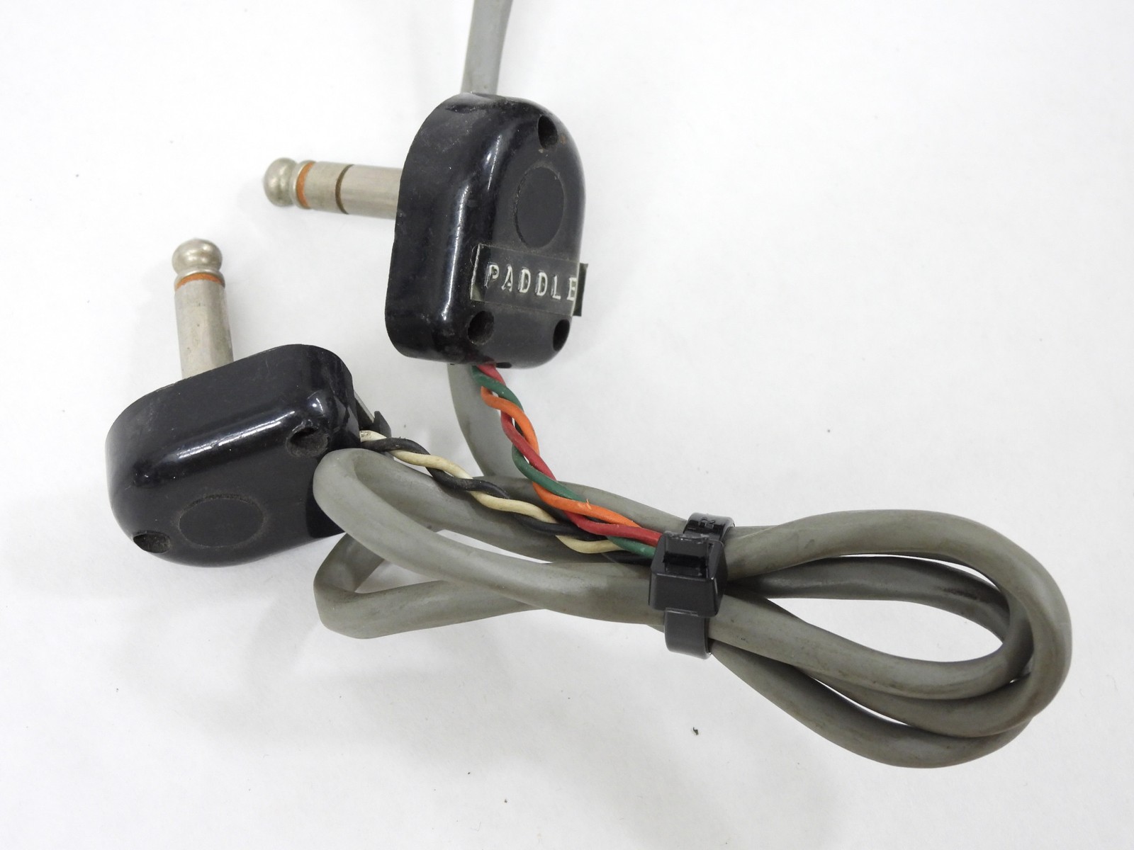 Brown Bros Mach CTL Vintage Ham Radio Double Straight Paddle Key + Cable (nice)