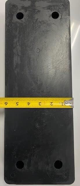 Arctic 10209 Heavy Duty Sectional Plow Bottom Poly Mounting Block Replacement