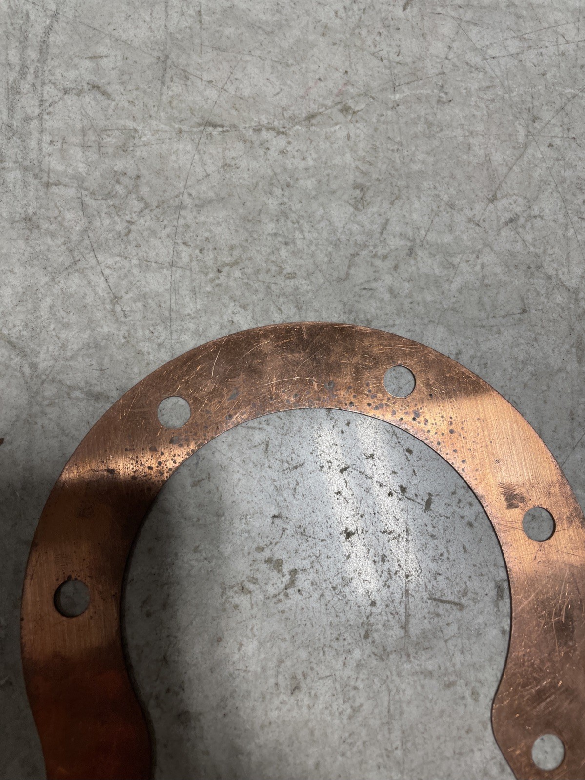 JR RACE CAR TNP-5202, TITAN 3.5” COPPER HEAD GASKET .032 THICKNESS, JR DRAGSTER