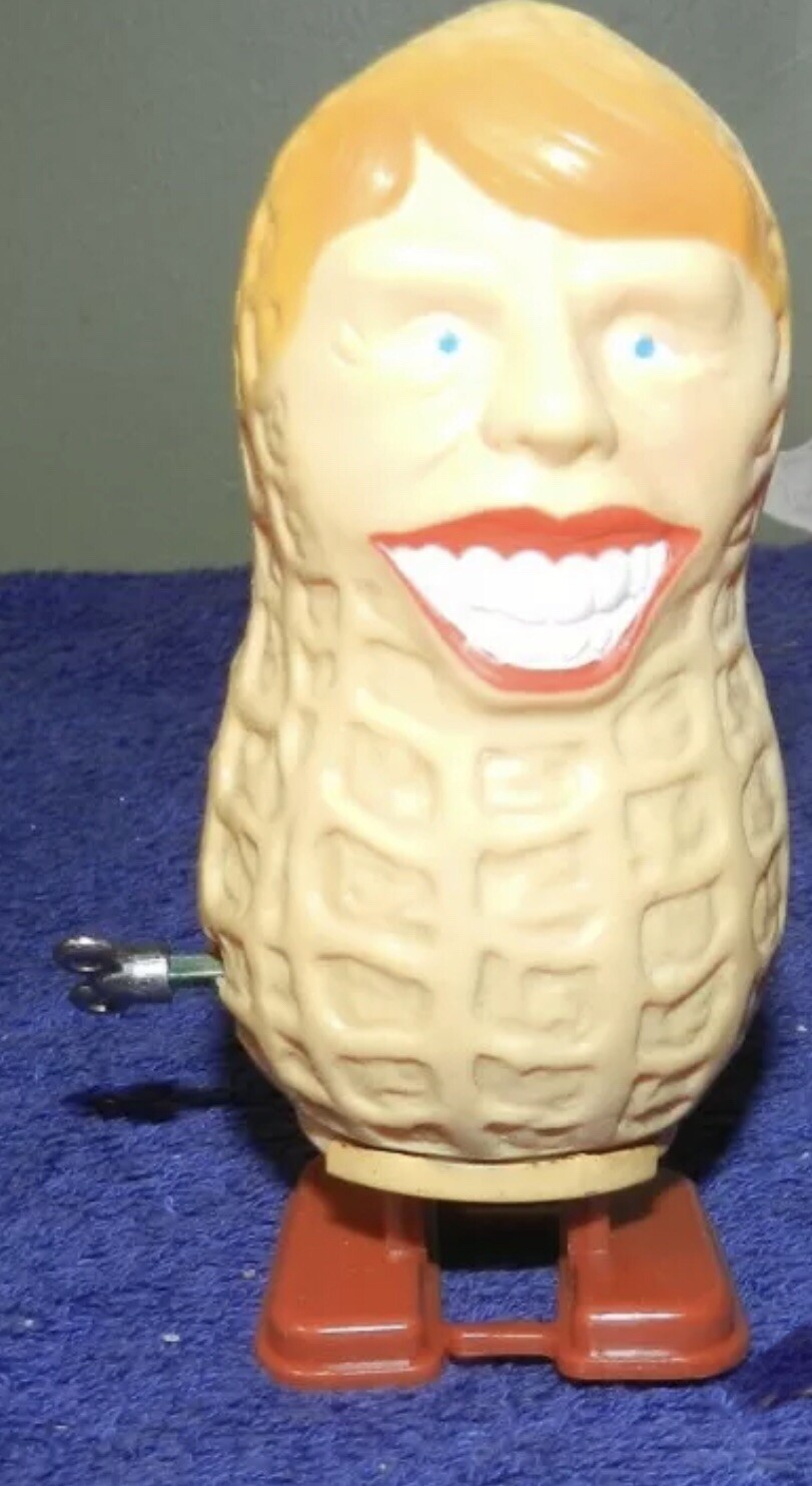 Jimmy Carter The Walking Peanut President Action figure windup mr peanut