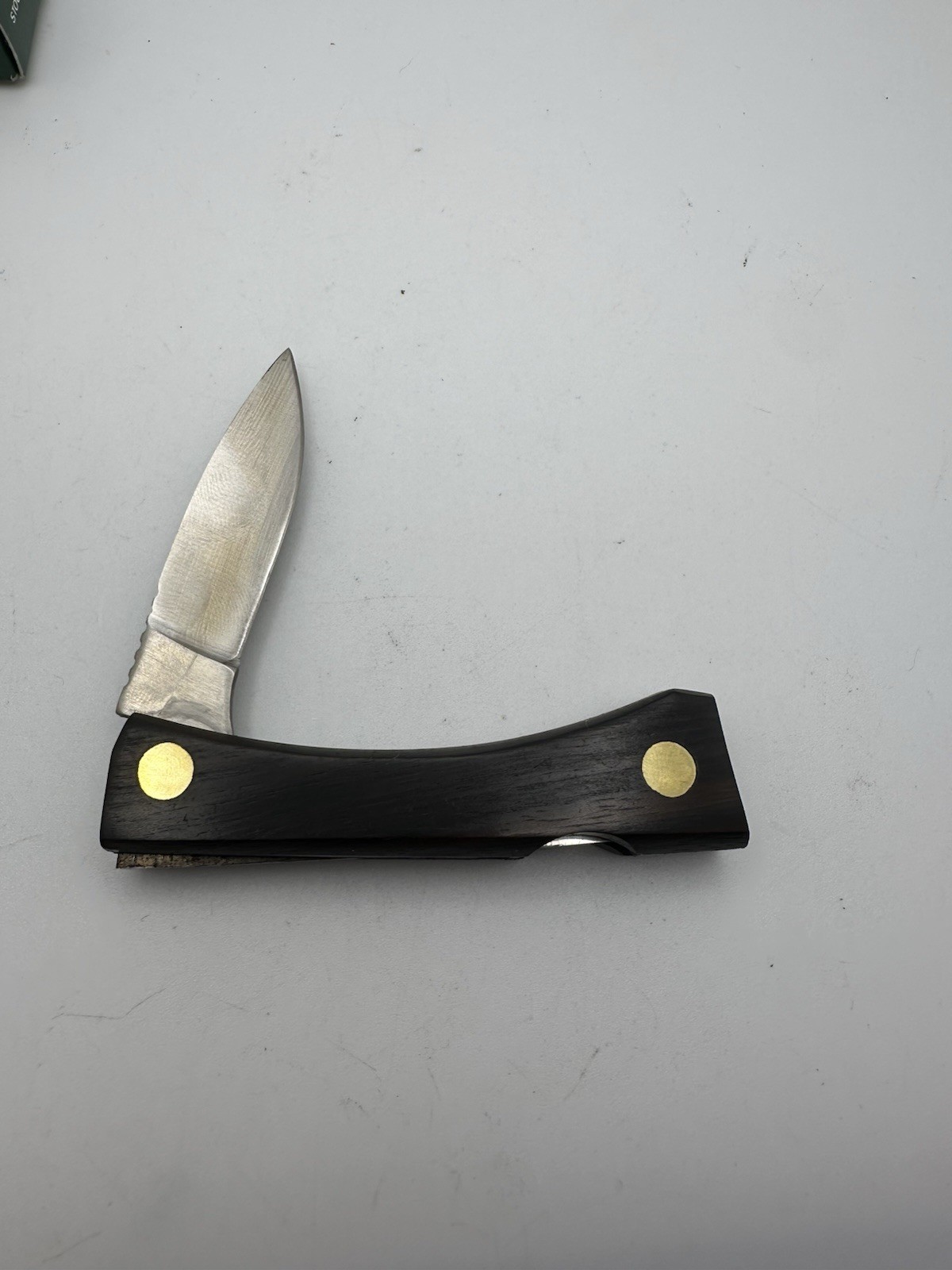 One Dozen Vintage Pocket Knife VALOR CHIEF KNIFE Japan Ebony Handle Model 331