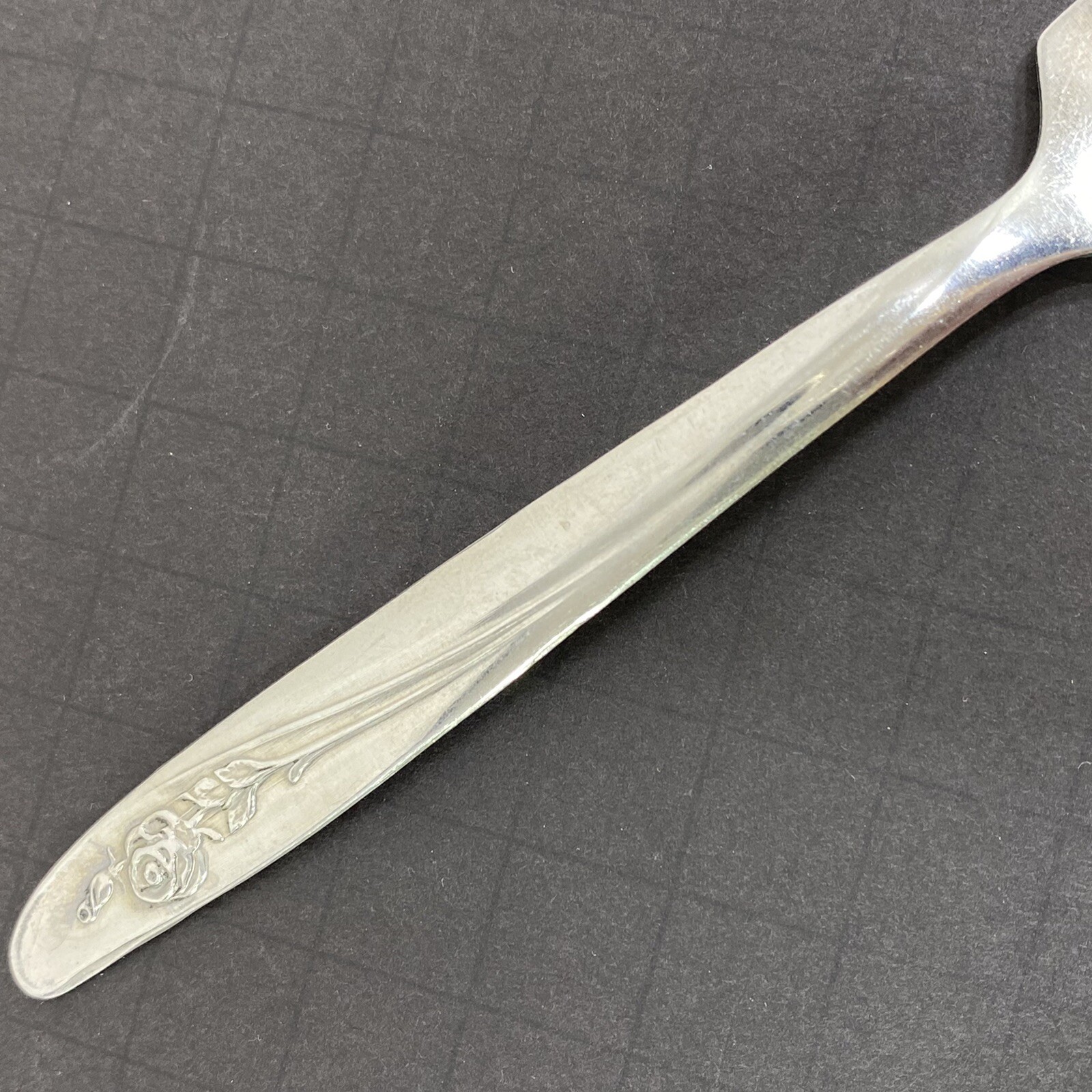 Oneida Custom Stainless ROSEANNE Flatware Set of 3 Salad Forks 6 1/4"