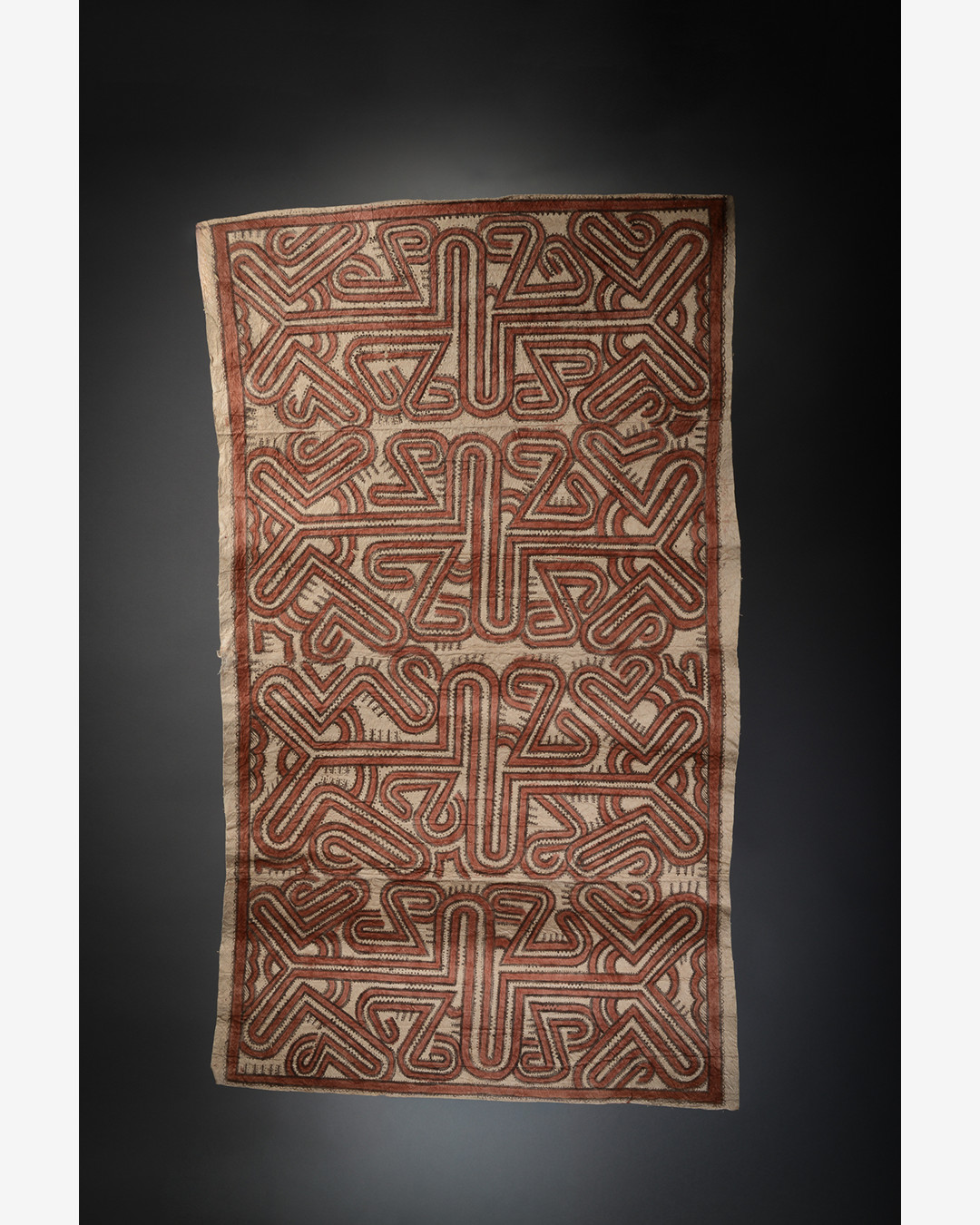 PAINTED TAPA CLOTH Collingwood Bay, Oro Province Papua New Guinea.
