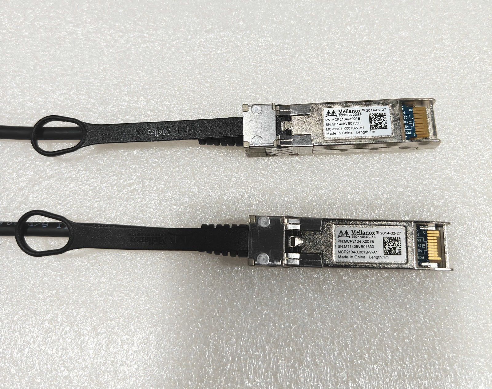 Mellanox 10G SFP+ 1M Passive DAC Copper Twinax Cable MCP2104-X001B