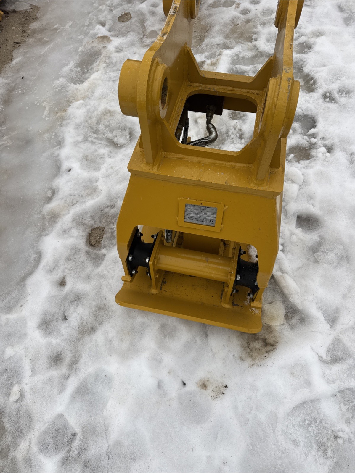 Cat 312 Excavator Plate Compactor Hydraulic New 65 Mm Pin