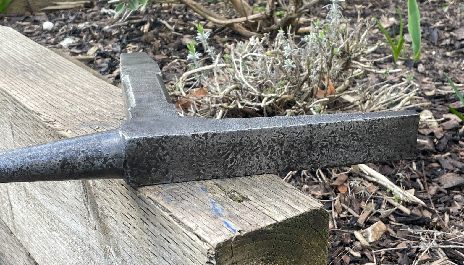 Vintage Large Blacksmiths Spike Stake Anvil Tinsmith Old Tool