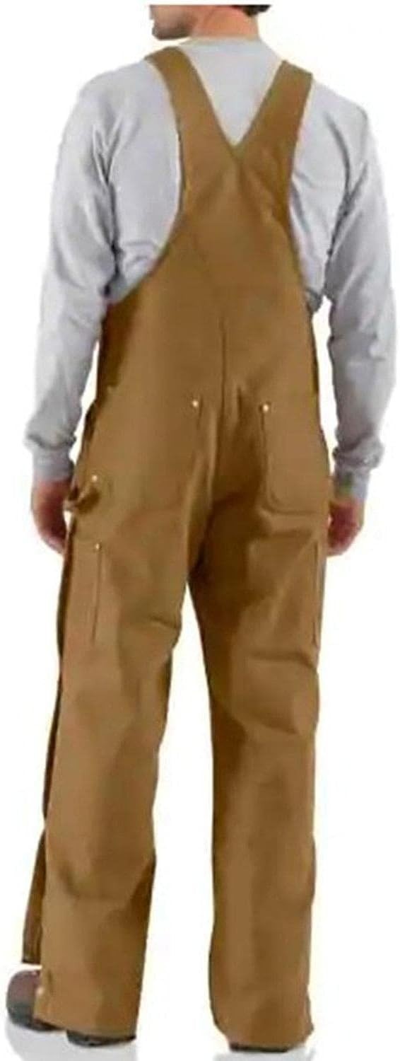 Carhartt Men Loose Fit Firm Duck Bib Overall - Size 34 x 34 - Large *NEW w/ Tag*