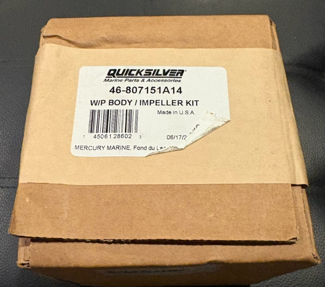 OEM Quicksilver Mercruiser Body/Impeller Kit # 46-807151A14 NEW