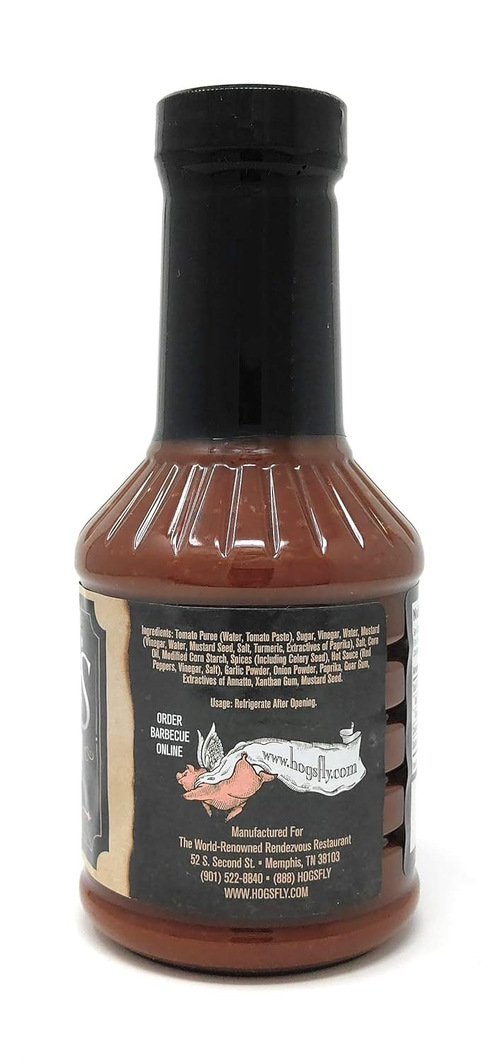 Charlie Vergos Rendezvous (Memphis) Famous Mild Barbecue Sauce Pack Of 2 & 3