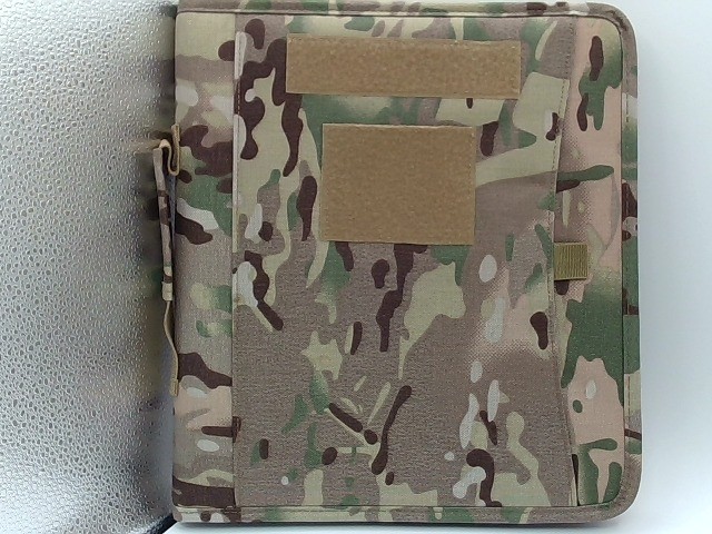 KOSIBATE U.S. Army Padfolio Binder With Camouflage Cover And Memo Notebook