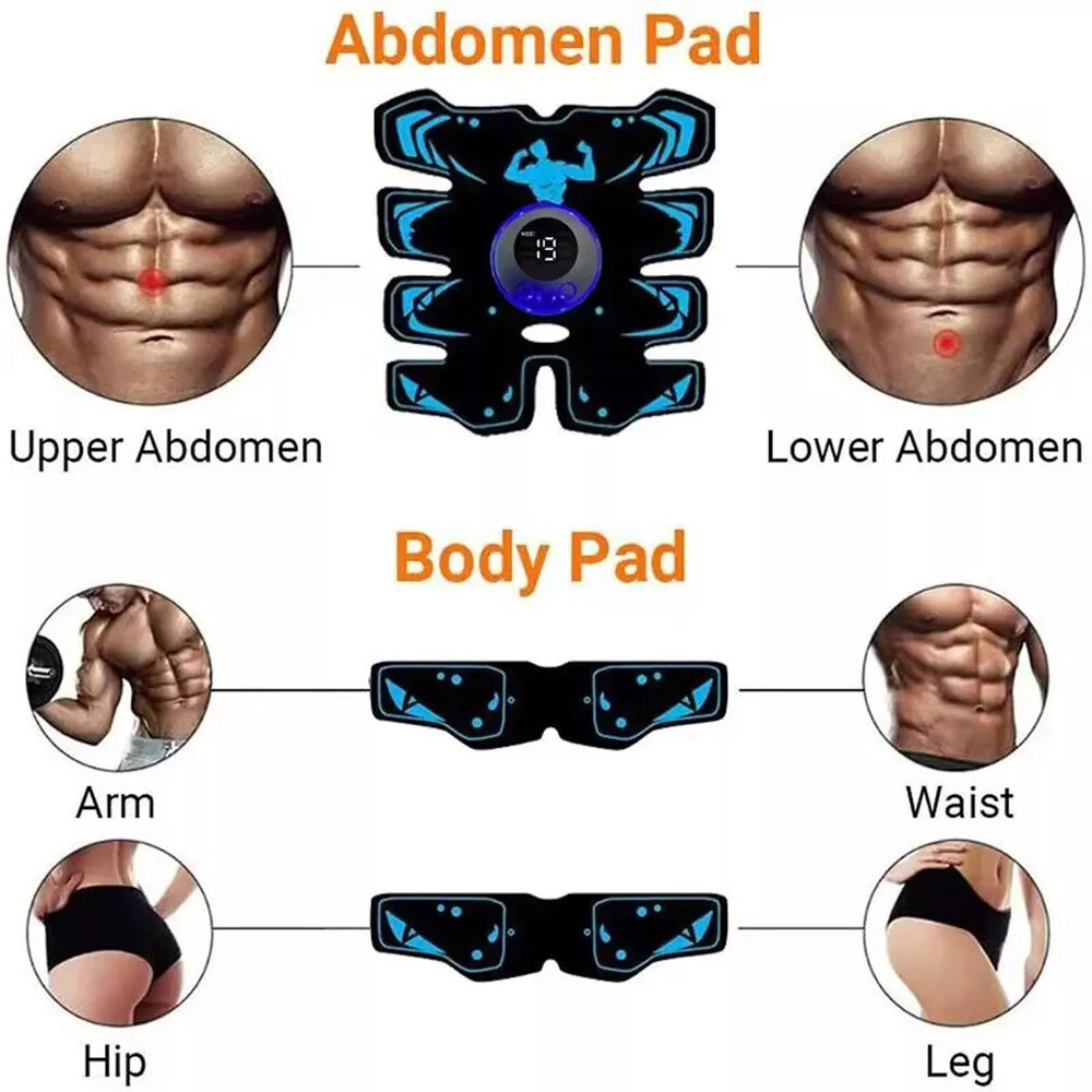 Tactical Abs Stimulator 2024 New V2 Upgraded Ultimate AB Muscle 360 Massager US