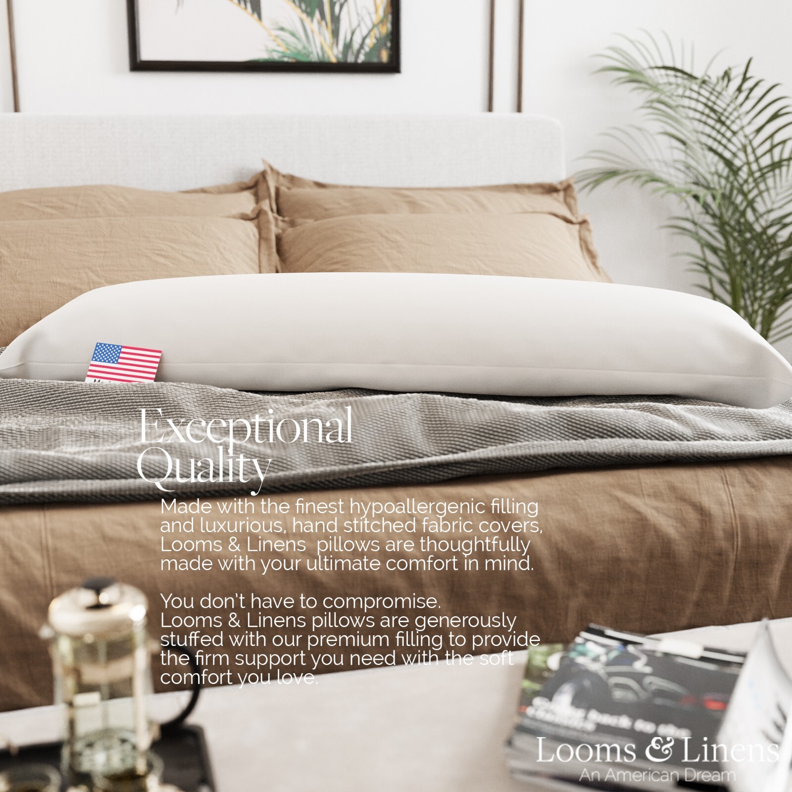 Dakimakura Pillow Full Body Pillow for Pregnant Women Adults Elderly Sleep USA