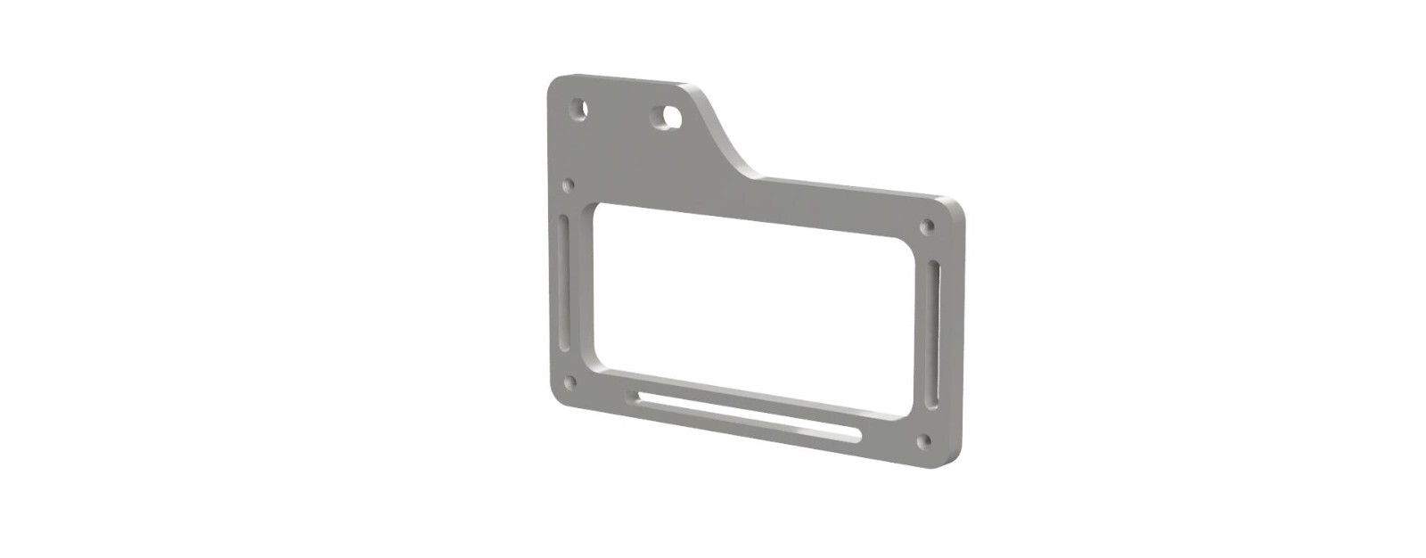 License Plate Mount/Bracket – Fits Yamaha YFZ450R, Raptor, Honda TRX450