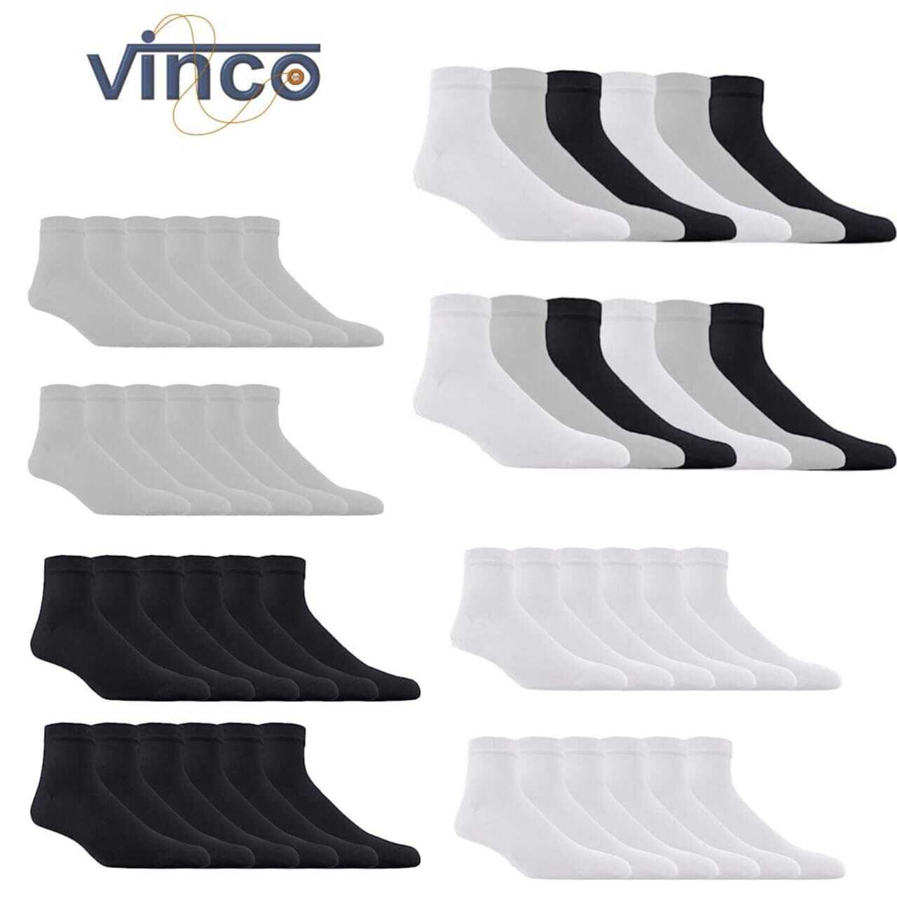 Wholesale Bulk Lots Men Plain Ankle Quarter Low Cut Cotton Socks Size 9-11 10-13