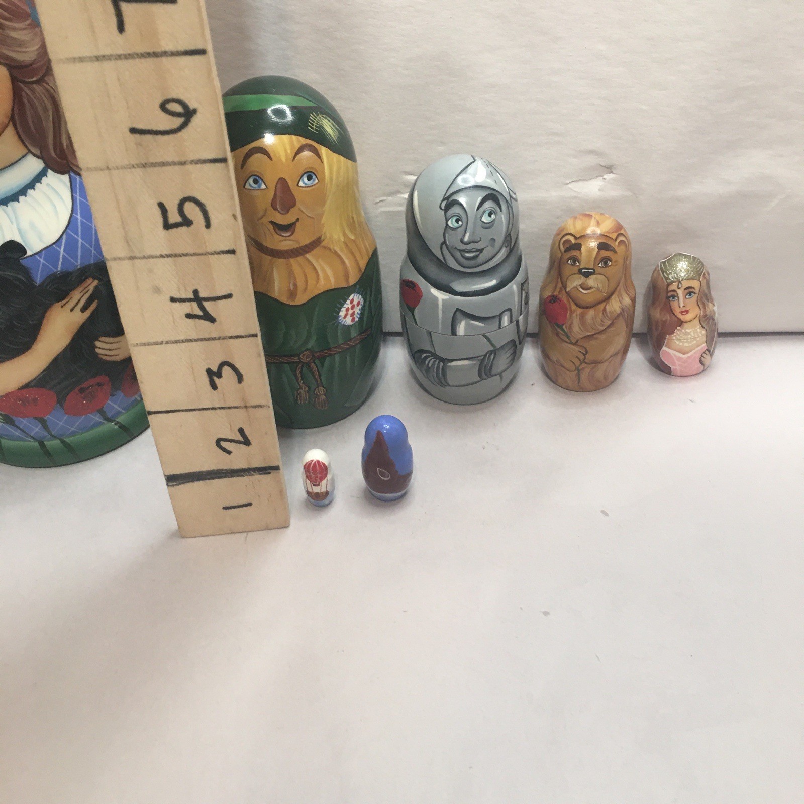 Wizard of Oz Golden Cockerel Collection Russian Nestling Dolls Signed by Artist