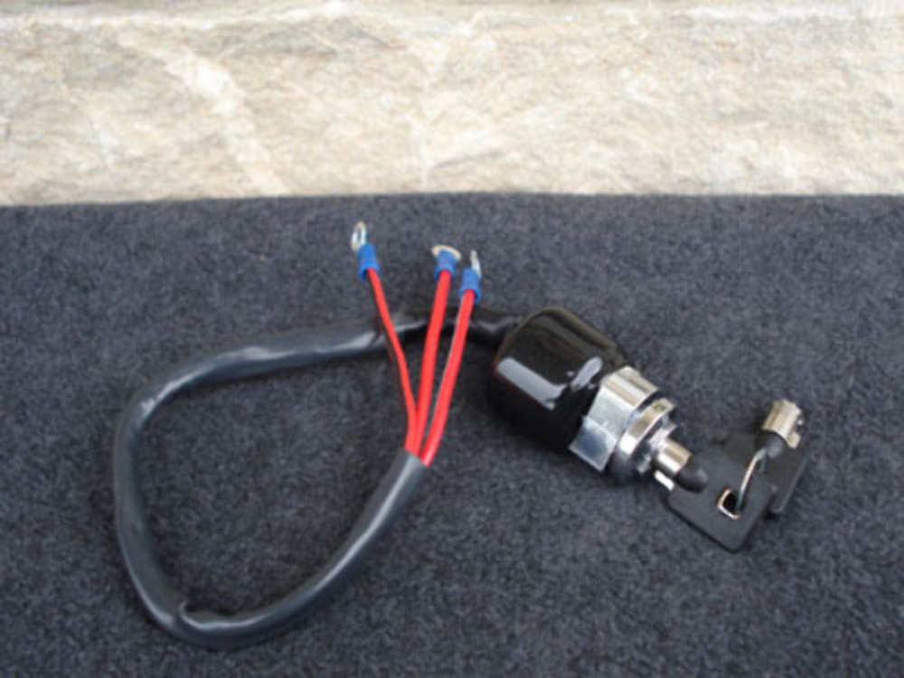 ROUND 3 WAY KEY IGNITION SWITCH HARLEY FX DYNA XL FXR FXS OE# 71427-94 & 71705-9