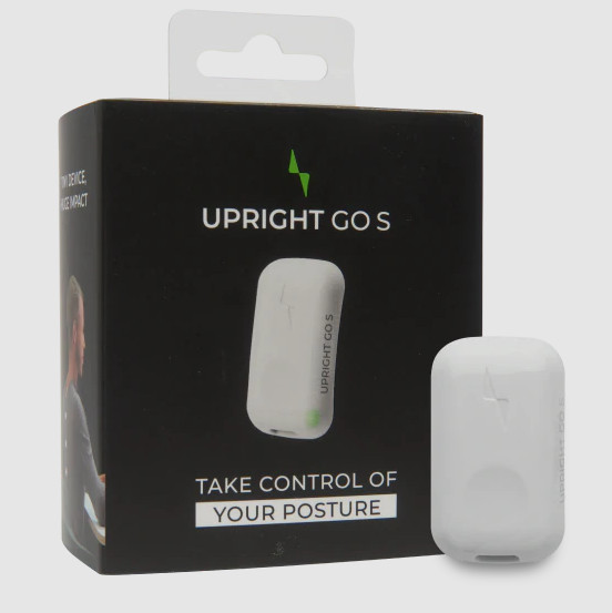UPRIGHT GO S Posture Trainer and Corrector Light Gray BRAND NEW in BOX & SEALED