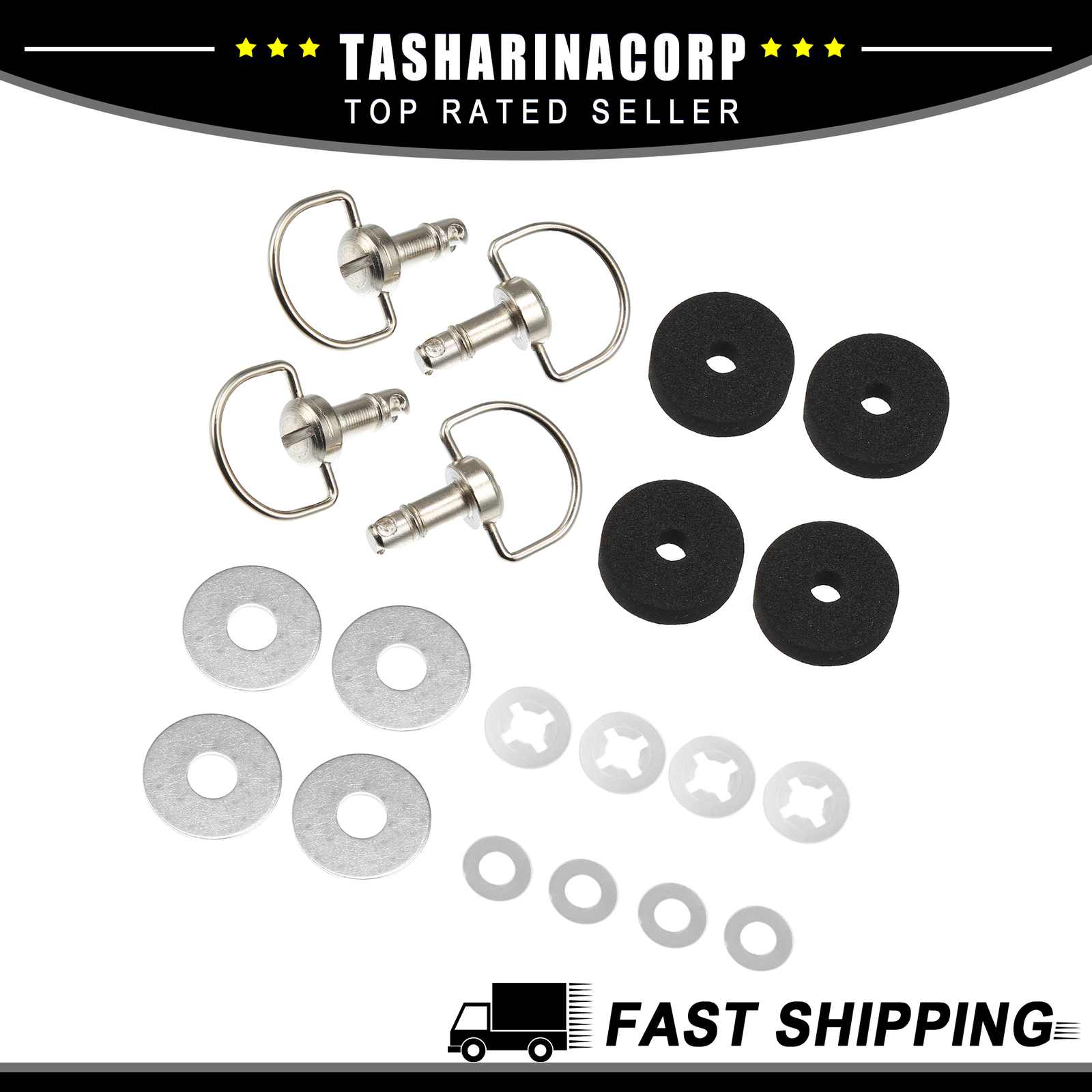 Piece of 4 Roof Pins Quick Release Bolts fit for Can Am Maverick X3 2017-2023