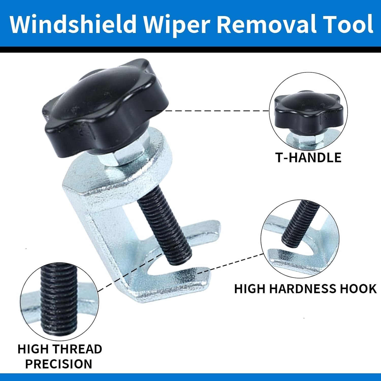 Auto Car Windscreen Windshield Wiper Blade Arm Puller Removal Remover Kit Tool