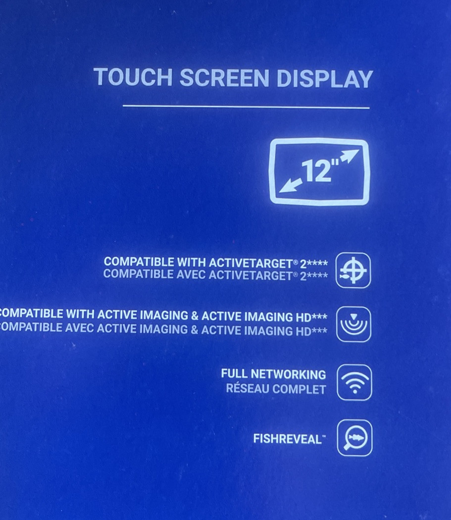 Lowrance Elite FS 12 Fishfinder Chartplotter Totalscan Transducer