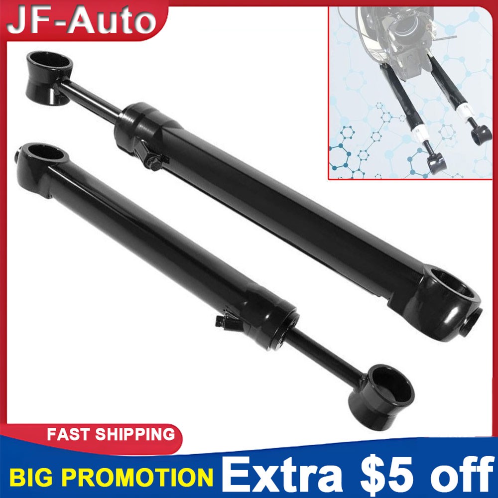 2 Pcs Trim Tilt Ram Cylinder Port Starboard for Mercury Bravo 98704A26 98703A26