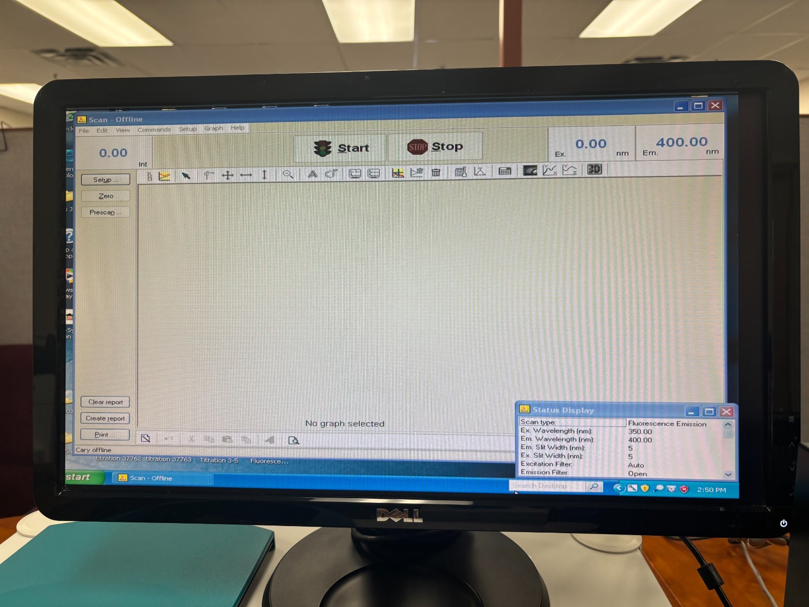 Varian Cary Eclipse Fluorescence Spectrophotometer