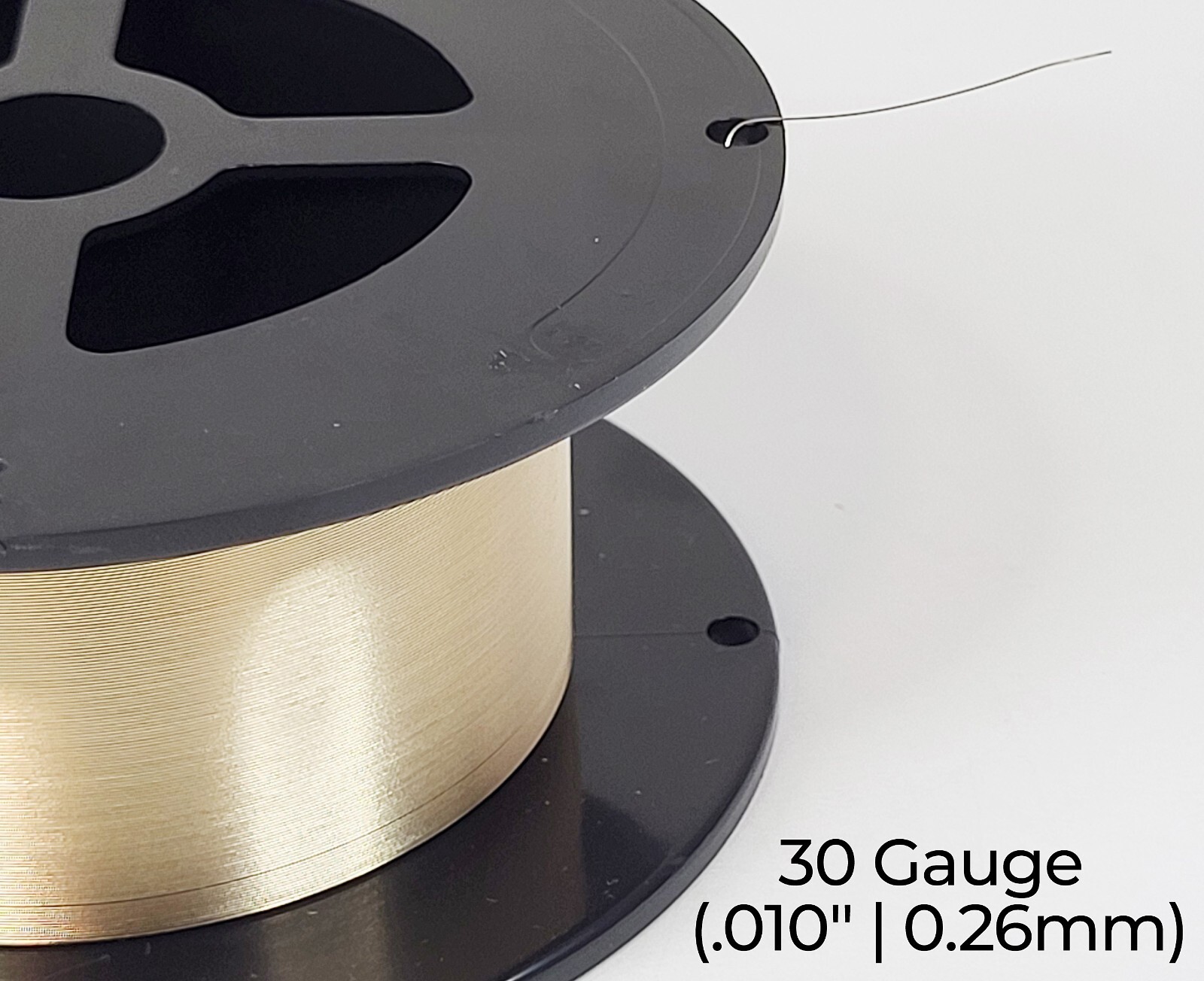 14/20 Yellow Gold-Filled Wire | Round | Half Hard | 10-30 Gauge | 1-10 ft | USA