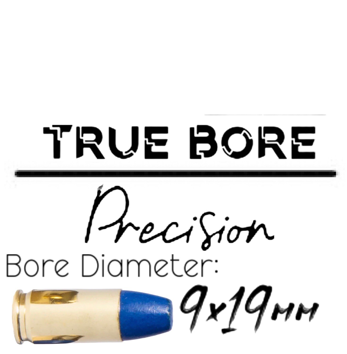 9mm 9x19 Muzzle Device Alignmet Rod Suppressor Gauge