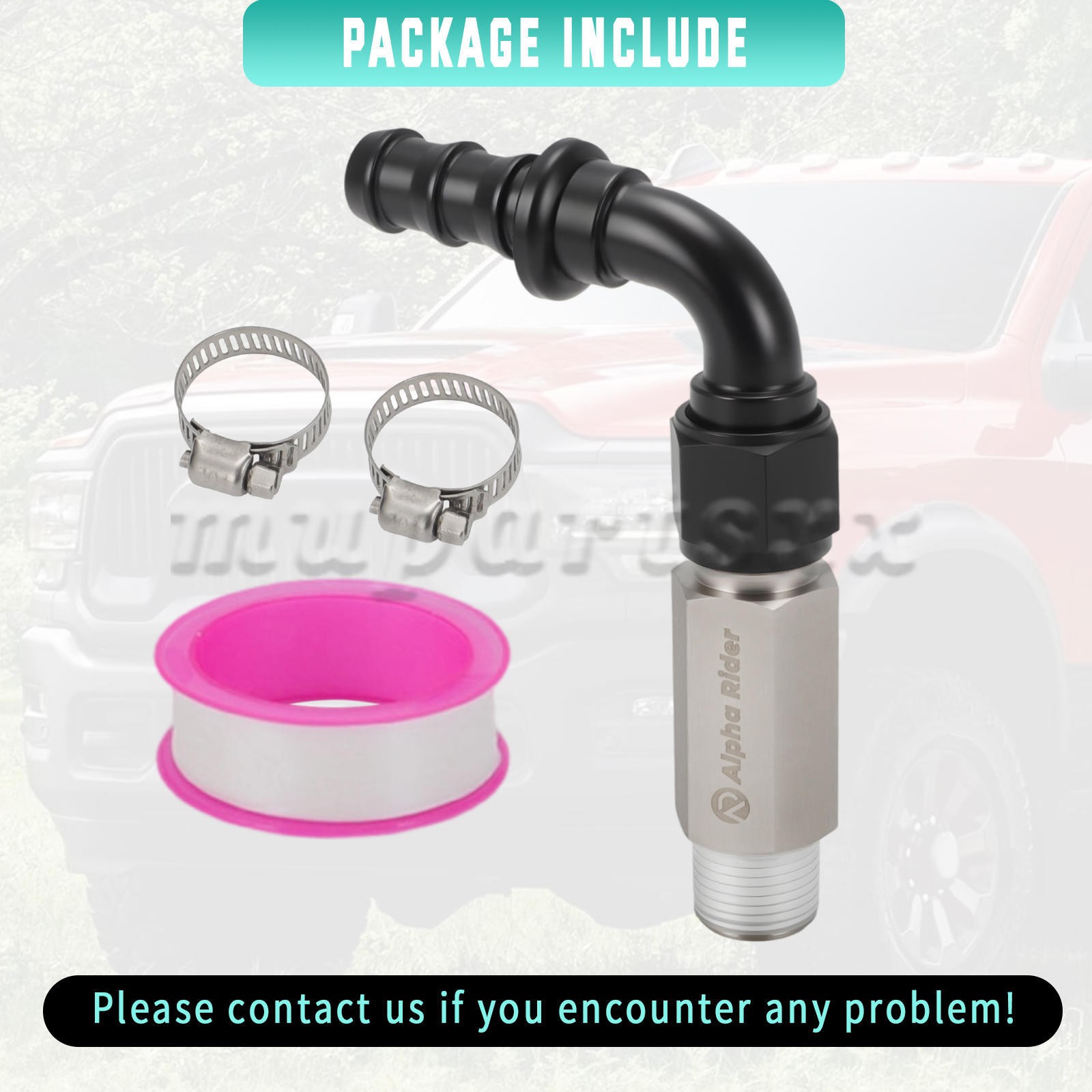 Top Heater Hose Upgrade Fit For 2007-2024 Ram 6.7L Cummins 2007.5+ RAM 2500 3500