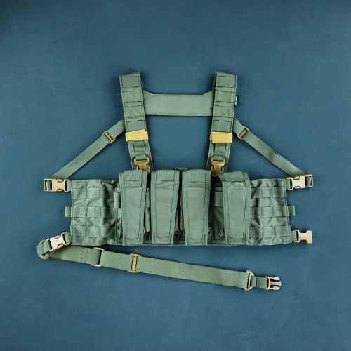 T.REX ARMS Quad Flap Chest Rig - Ranger Green