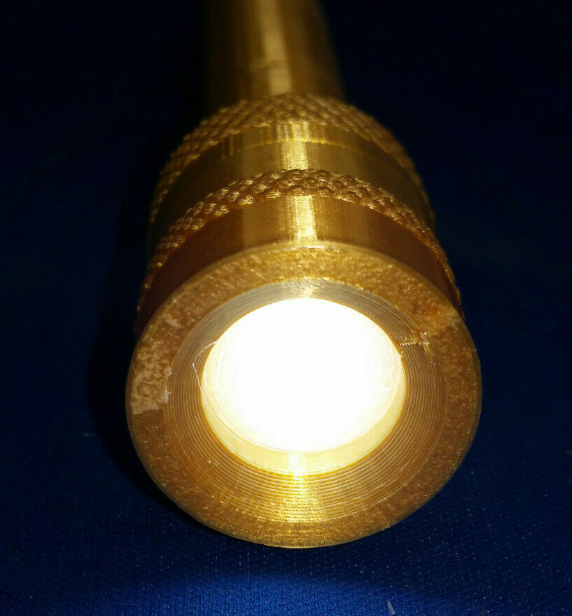 Functional Apollo 11 Flashlight Plastic Replica