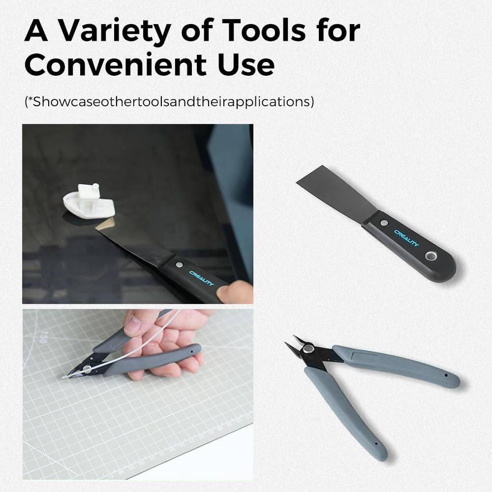 Creality 3D Printer Tool Wrap Kit Pro Assembly/Removal/Filament Cutting Tools