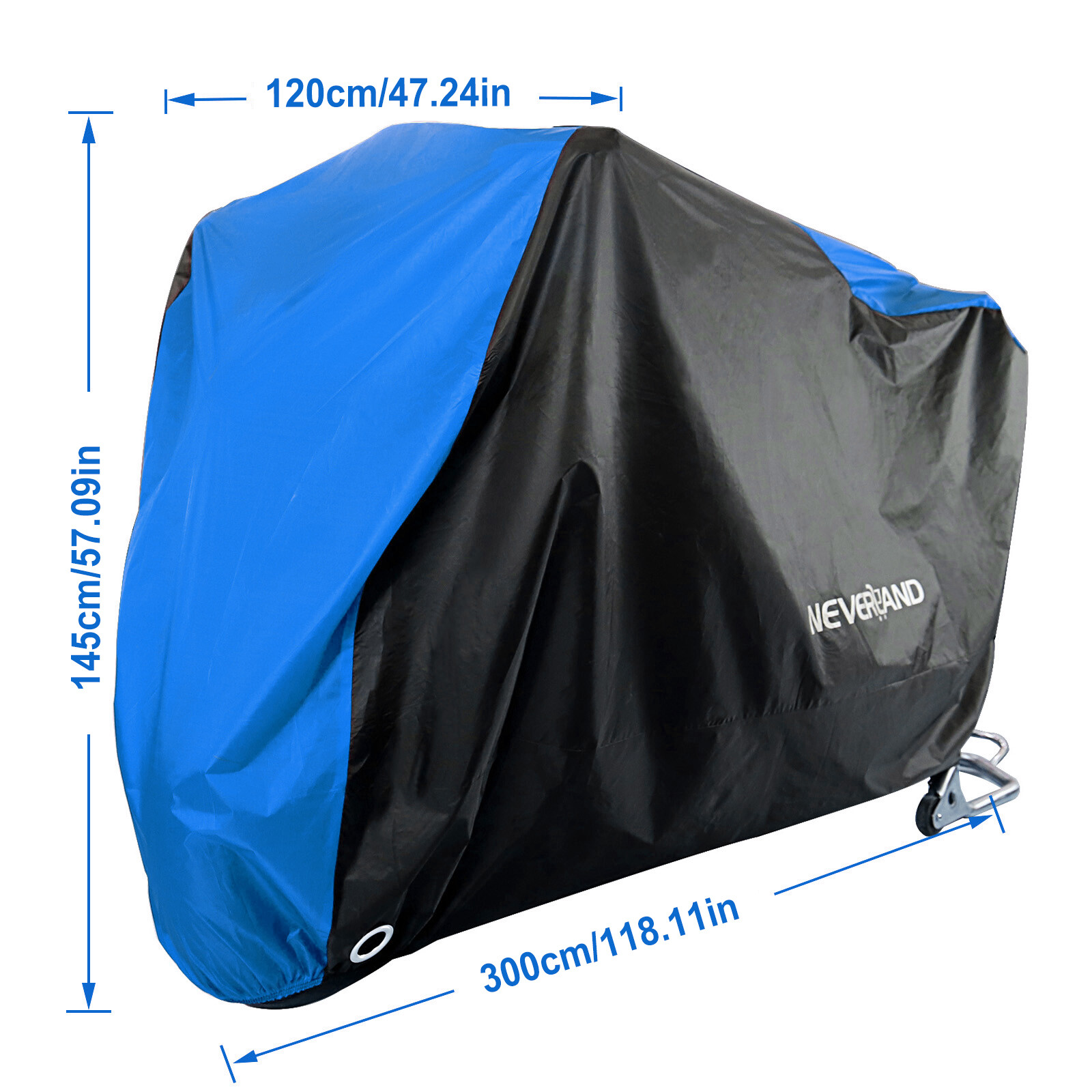 Motorcycle Cover Waterproof XXXXL For Harley Davidson Heavy Duty UV Snow Storage