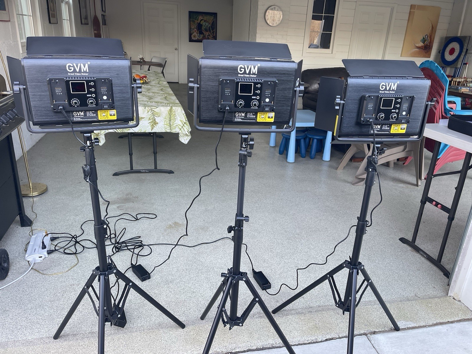 GVM 1300D RGB LED Video Light, 65W Video Lighting Kit with Bluetooth Control