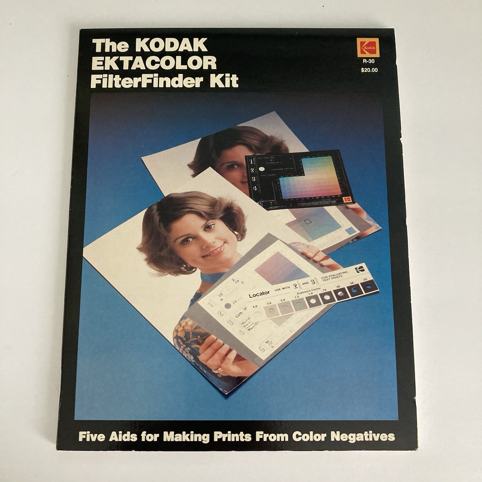 KODAK Ektacolor FilterFinder Kit Filter Finder Vintage Photography Darkroom