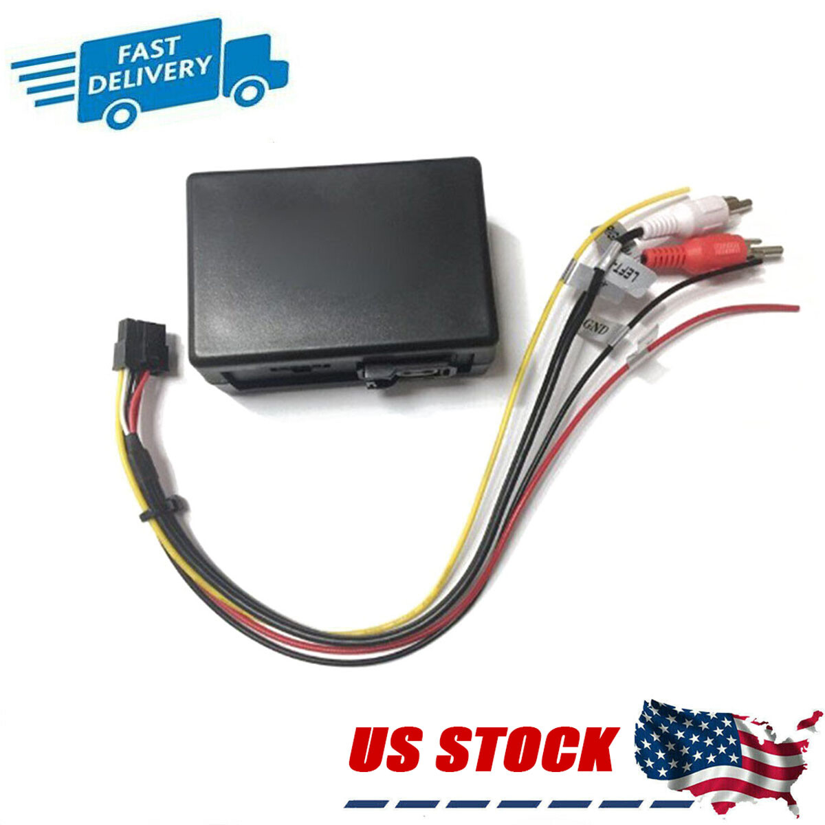 Fiber Optic Decoder Box Amplifier For Mercedes Benz ML/R/GL/SLK/Cayenne/Kaman US