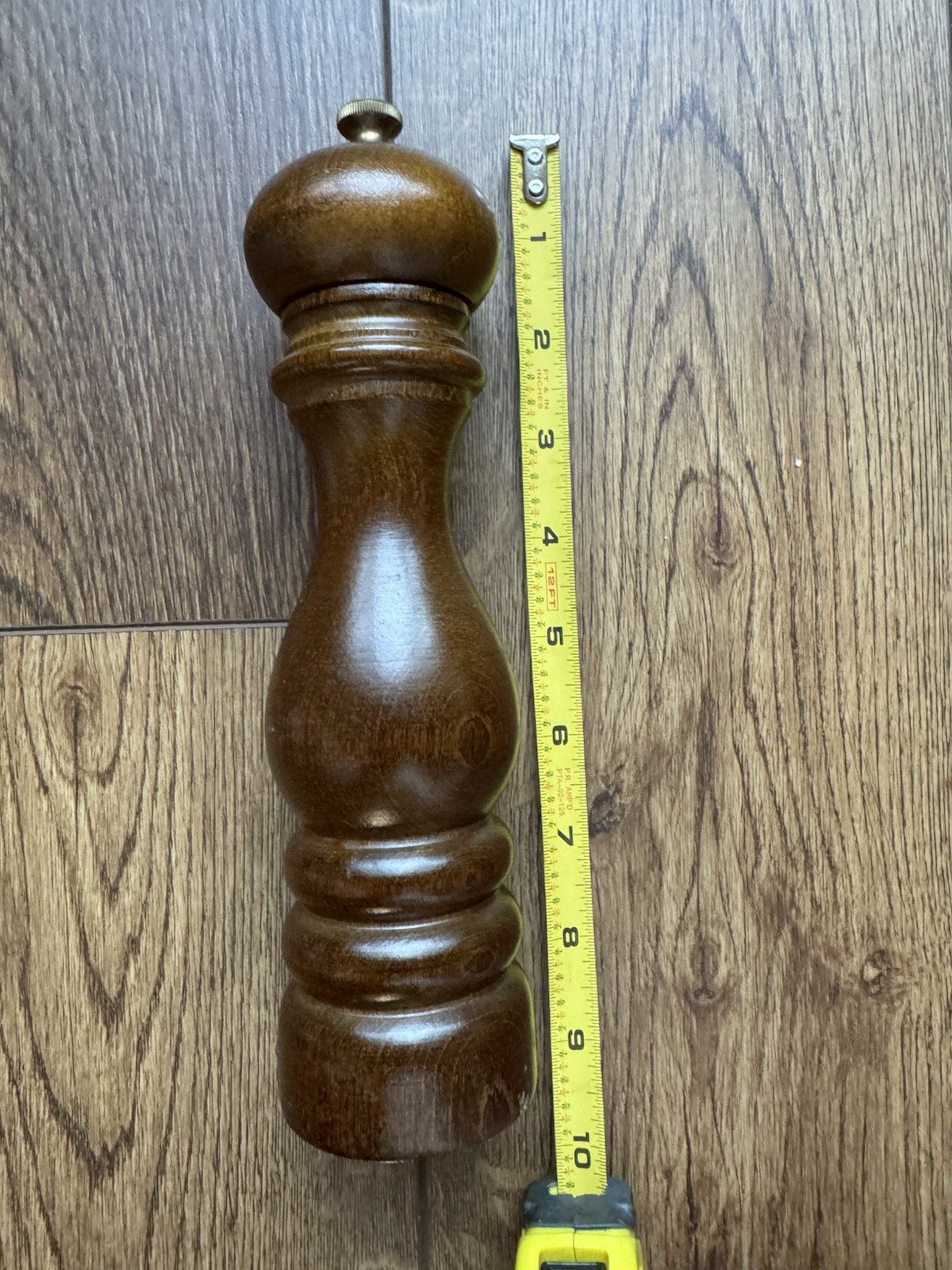 Peugeot Pepper Mill Grinder Made In France Wooden Chocolate Brown 9in