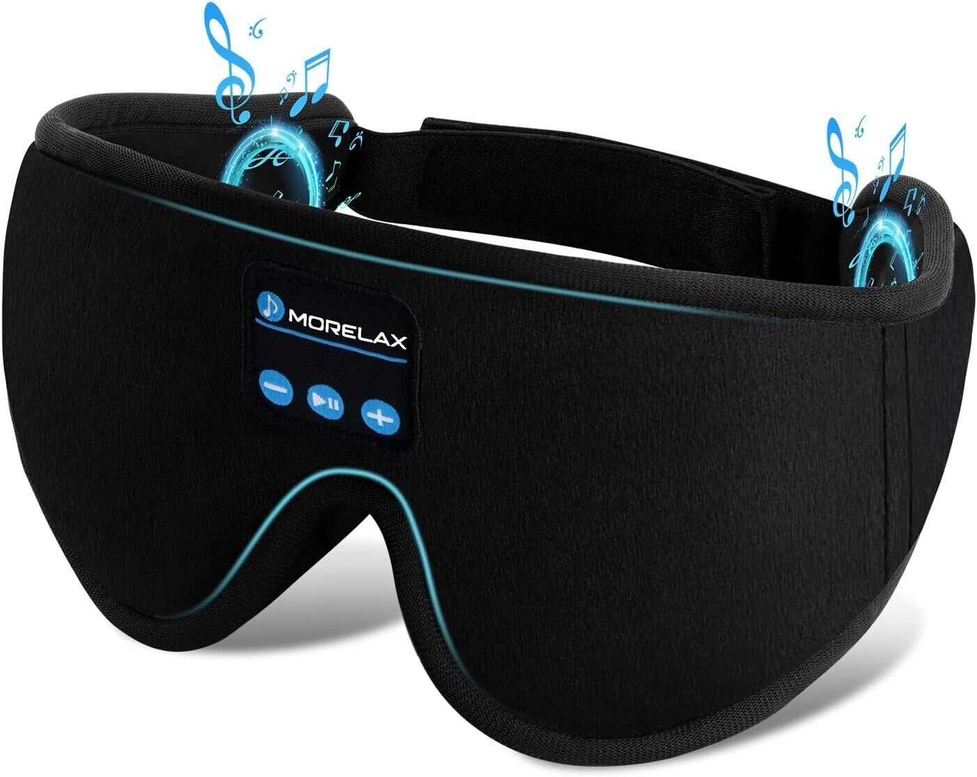 Sleep Mask with Bluetooth Headphones, 3D Sleep Mask Wireless Music Eye Mask