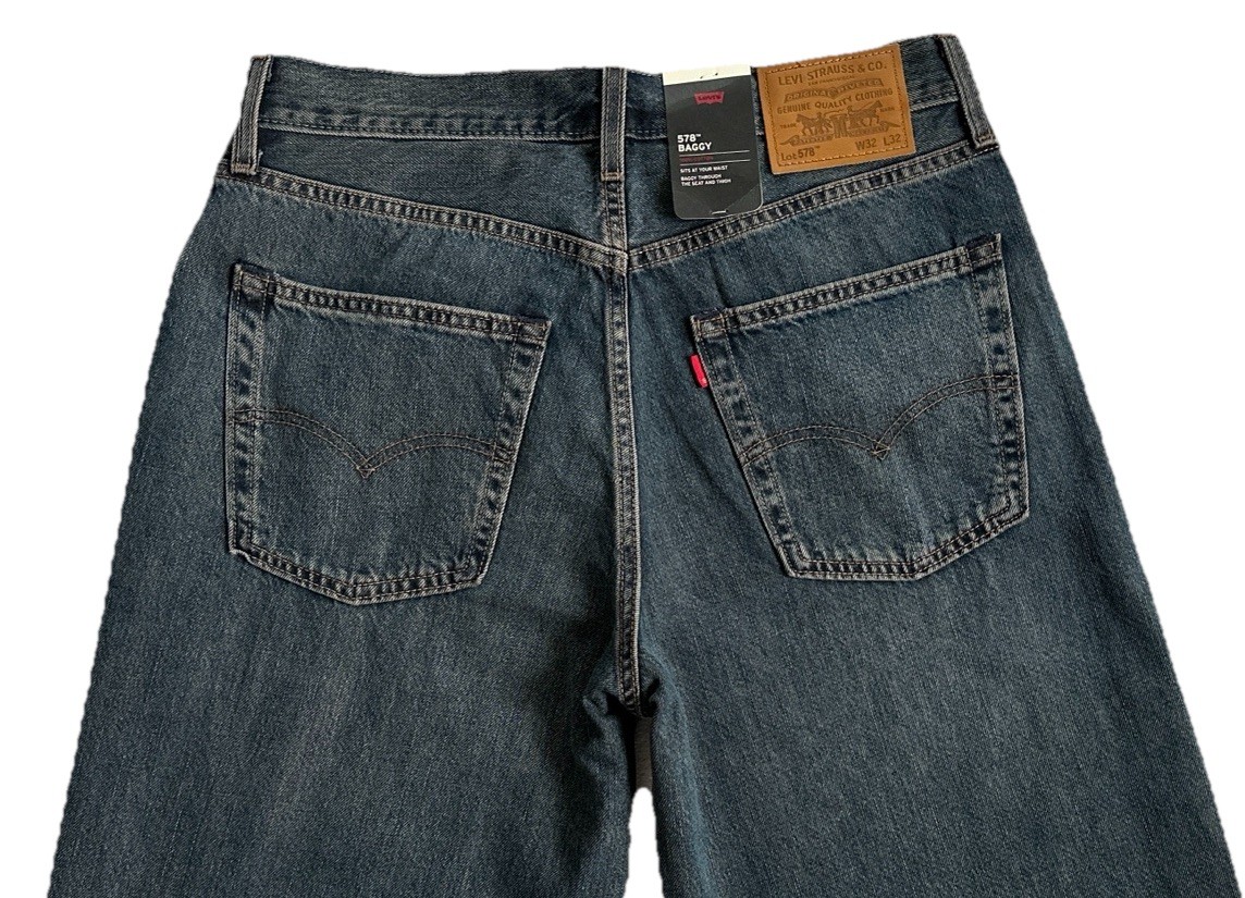 Levi's Premium 578 Baggy Jeans for Men, New with Tags