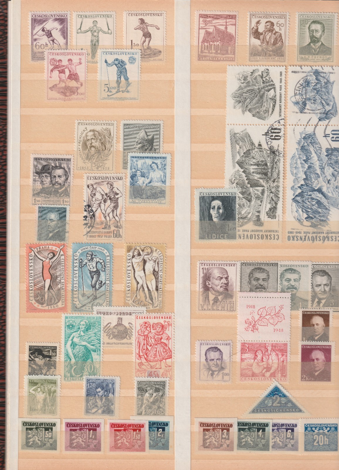 Old Czechoslovakia Stamps Mint/used Real scan.Read the description.