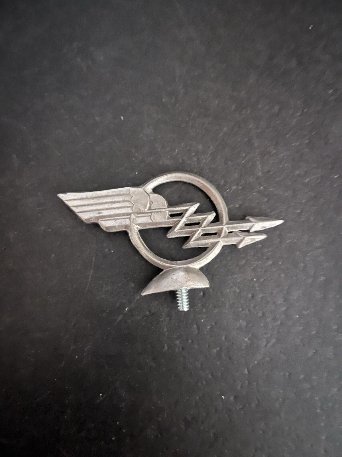 Arrows WINGED WHEEL Hood ORNAMENT Or Bicycle Motorcycle Fender