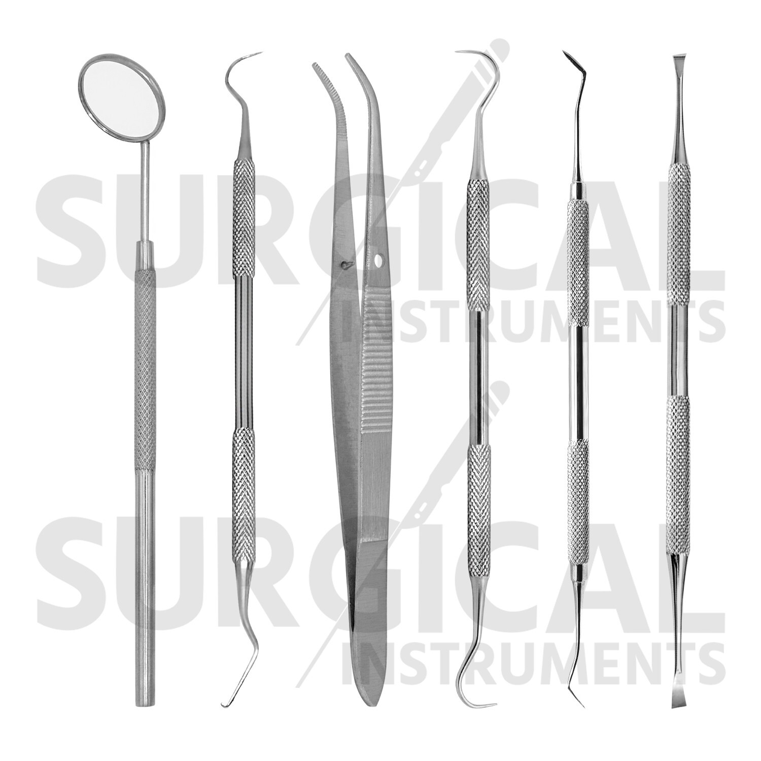 Professional Dental Oral Hygiene Kit 5 Tools Deep Cleaning Scaler Teeth Care Set