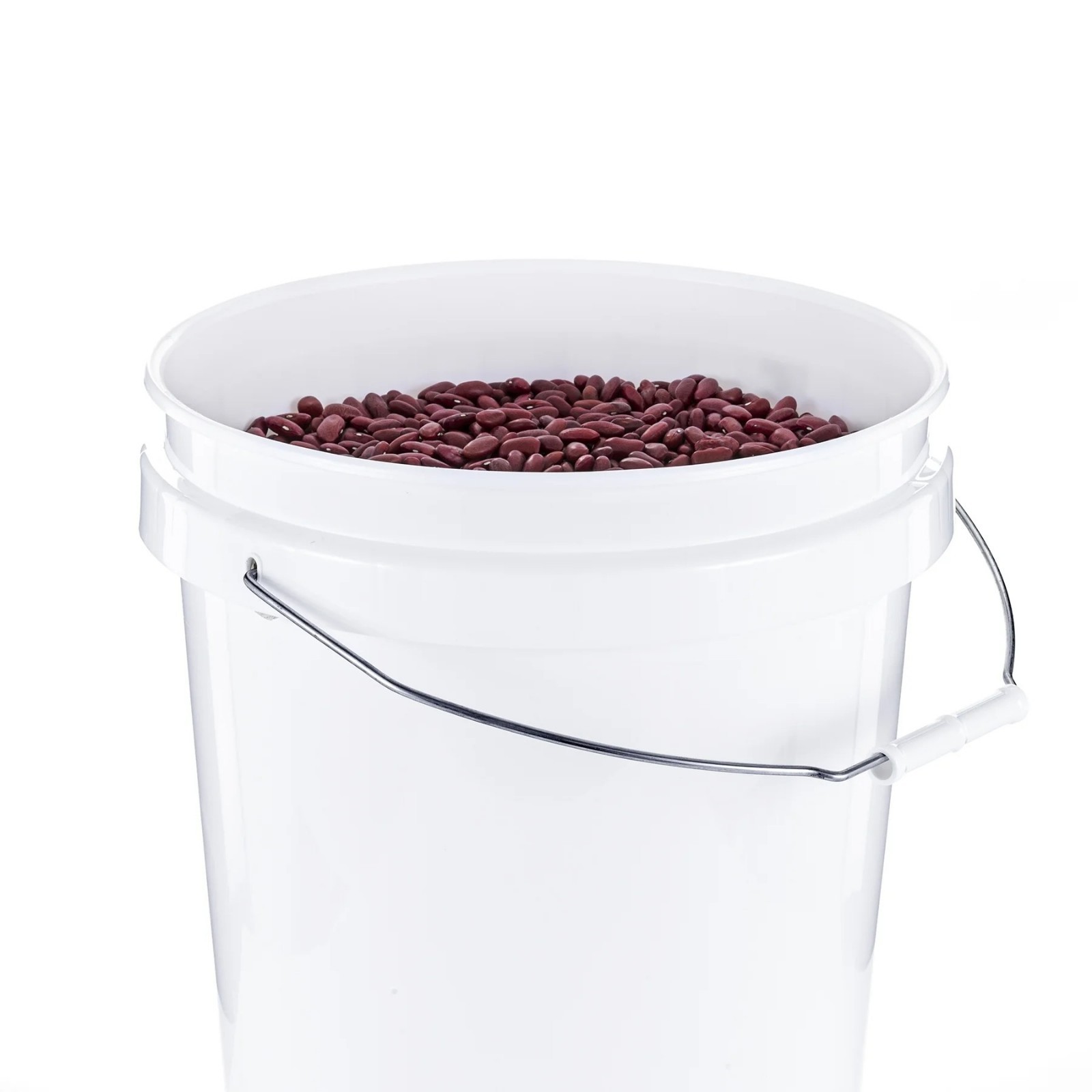 (2 pack) United Solutions 5 Gallon Round Utility Bucket, Comfort Handle, Plastic