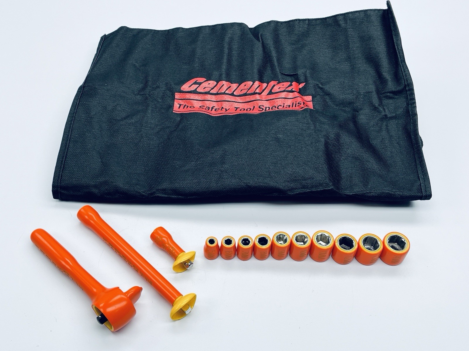 Cementex 13pc IR14-LC Insulated Ratchet Socket Set 1/4" 5mm-14mm ISS14-13M-514