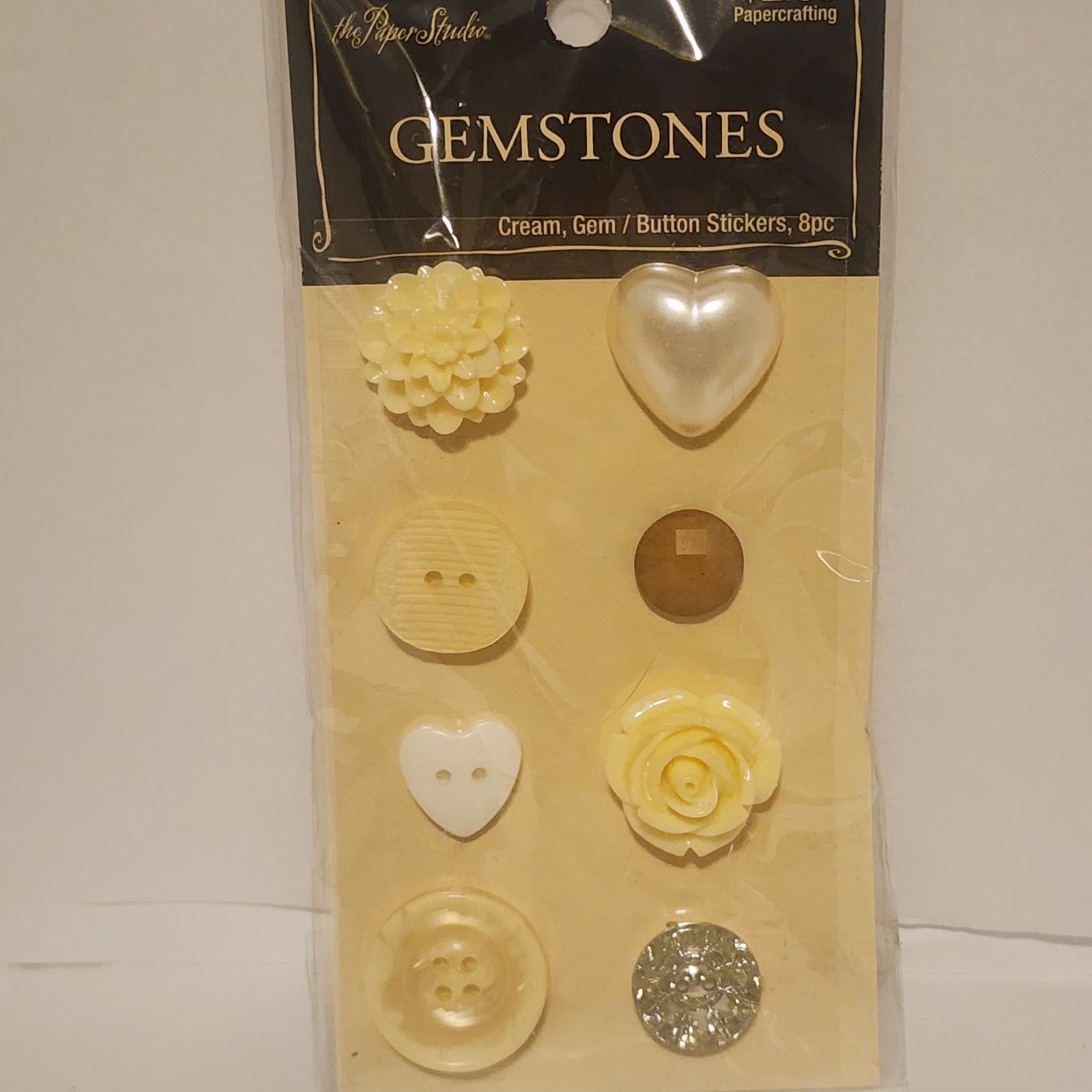 SPARE PARTS by The Paper Studio Brads and Buttons - Lot of 5