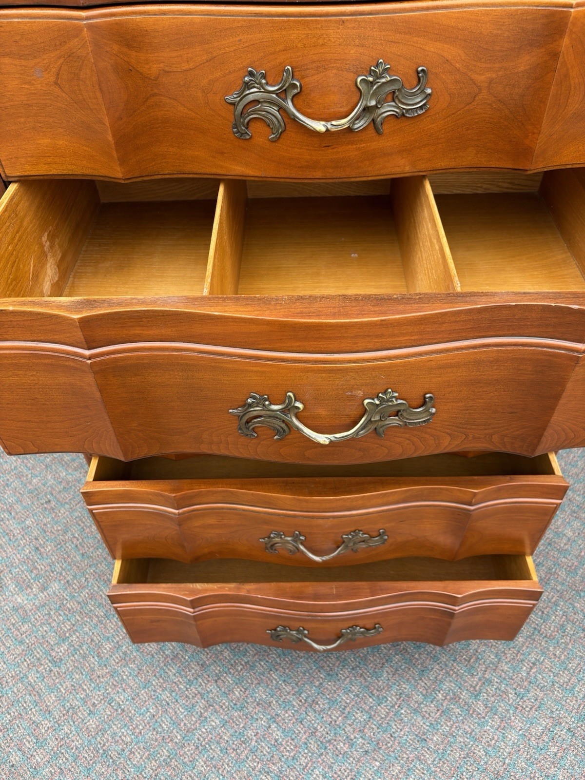 67137 JOHN WIDDICOMB Cherry High Chest Dresser