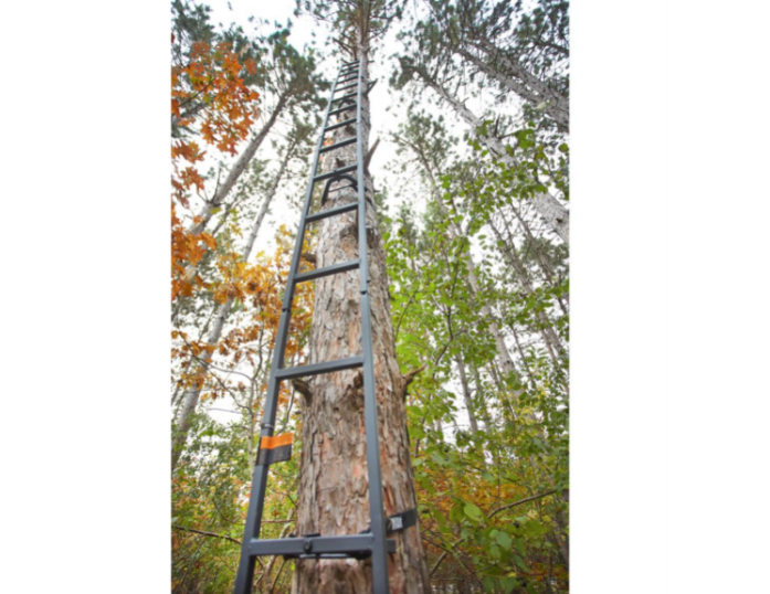20' Tall Climb Tree Stand Ladder Deer Outdoor Hunting Climbing Stick Treestand