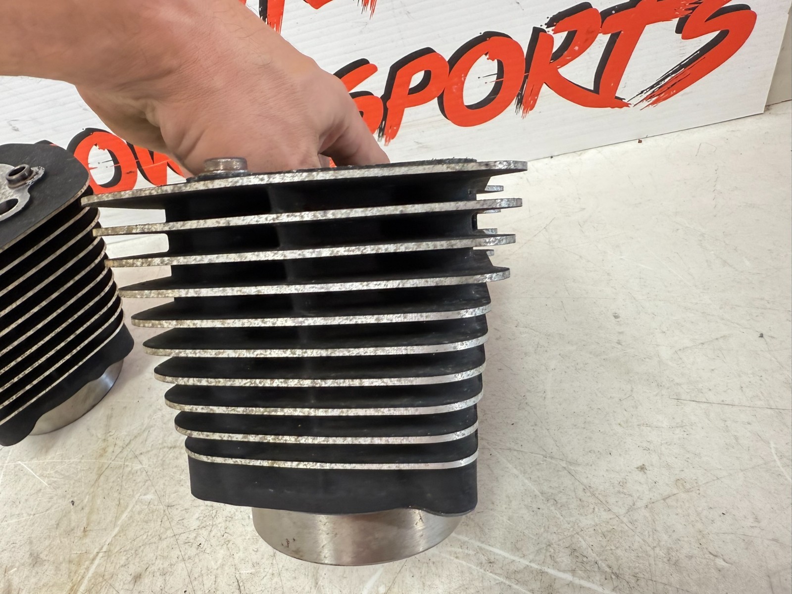 2003 Harley Davidson Sportster Engine Motor Cylinders Jugs & Piston Top End