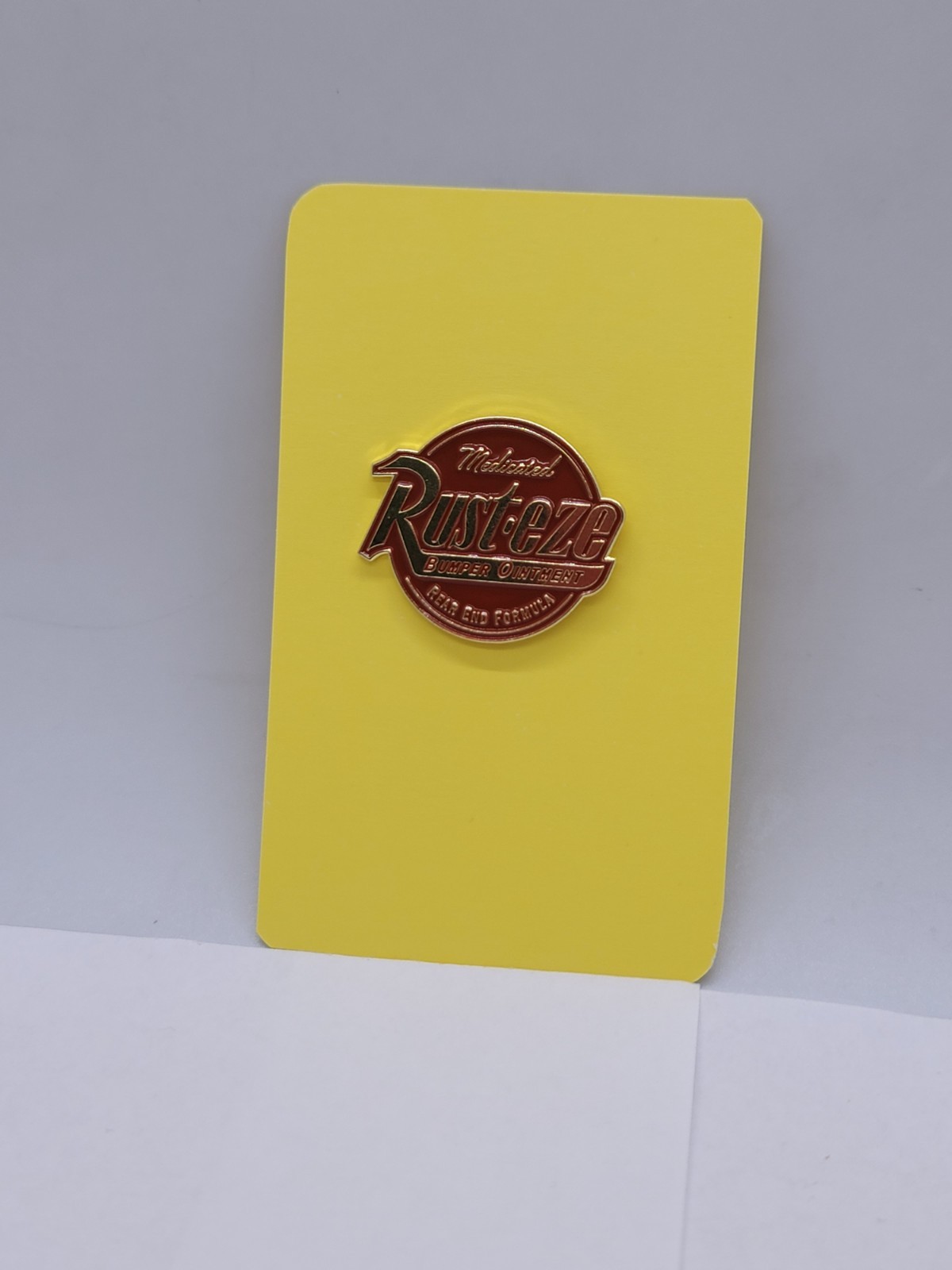 Rusteze Medicated Bumper Ointment Logo Round Enamel Pin – Rear End Formula Cars